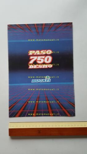 Ducati 750 Paso 1986 depliant originale