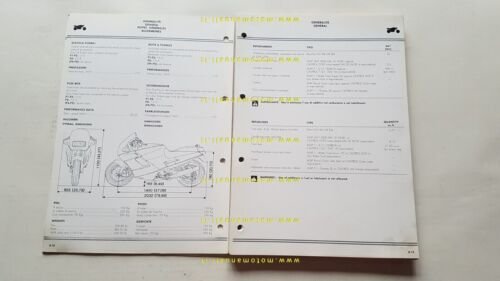 Ducati 750 PASO 1987 manuale officina originale workshop manual