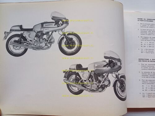 Ducati 750 SS - 900 SS 1975-1976 catalogo ricambi originale …