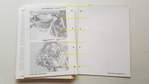 DUCATI 750 SuperSport 750 Sport 2001 manuale officina originale Italiano …