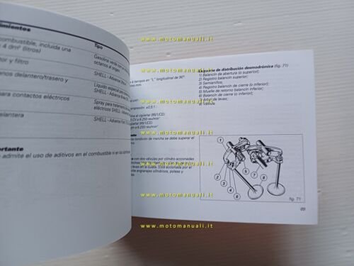 Ducati 800 Supersport - Sport 2002 manuale uso libretto istruzioni …