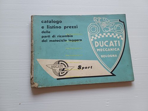 Ducati 85 Sport catalogo ricambi originale italiano