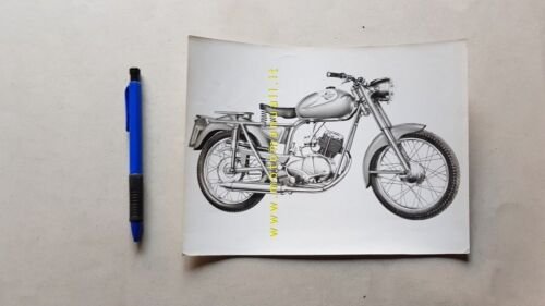 Ducati 85 Turismo 1960 foto originale no depliant motorcycle brochure