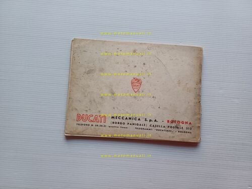 Ducati 85 Turismo catalogo ricambi originale