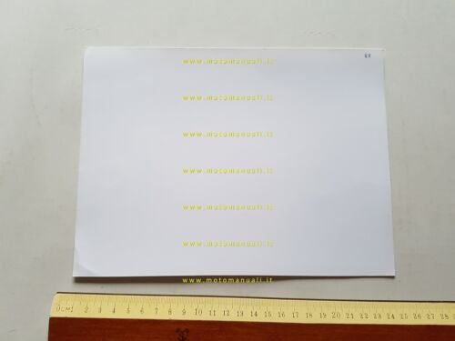 Ducati 851 Superbike Tricolore 1988 foto cartella stampa originale