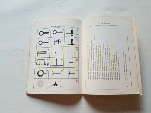 Ducati 860 1975 manuale uso manutenzione originale INGLESE owner's manual