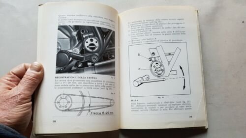 DUCATI 860 1975 manuale uso originale ITALIANO moto owner's manual
