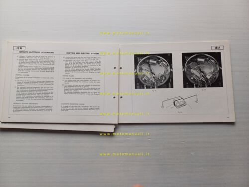 DUCATI 860 GT - 860 GTS 1976-77 manuale officina originale …