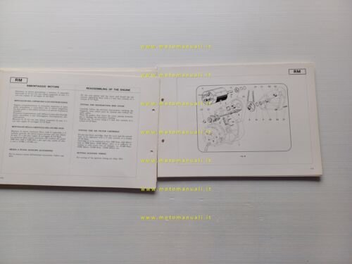 DUCATI 860 GT - 860 GTS 1976-77 manuale officina originale …