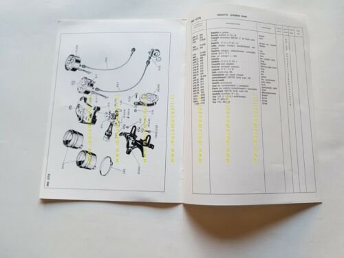 Ducati 860 GTS aggiornamento catalogo ricambi originale parts catalogue update