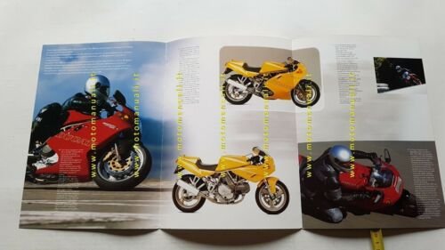 Ducati 900-750-600 SuperSport 1996 depliant italiano originale brochure