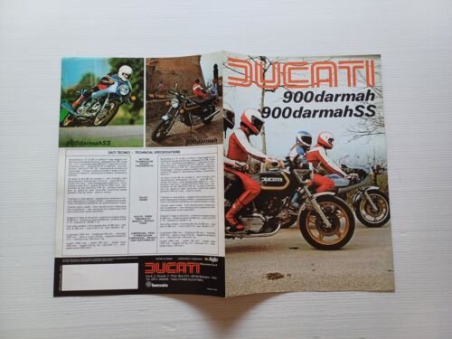Ducati 900 Darmah - 900 Darmah SS 1980 depliant originale …