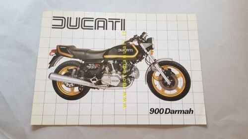 Ducati 900 Darmah 1981 depliant originale italiano BEVEL