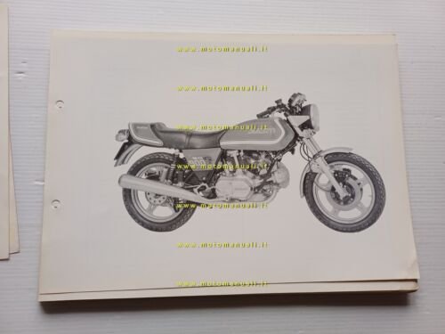Ducati 900 Darmah SD Desmo 1980 manuale officina originale workshop …
