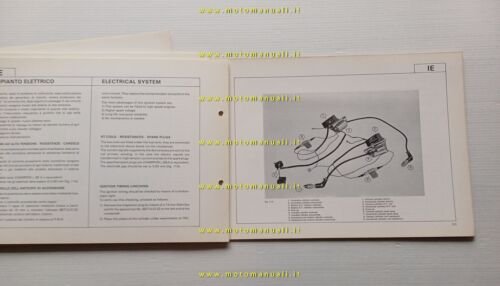 Ducati 900 Darmah SD Desmo 1980 manuale officina originale workshop …
