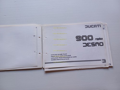 Ducati 900 M.H. Replica - 900 S2 1984 catalogo ricambi …