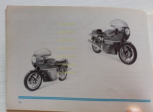 Ducati 900 Mike Hailwood Replica 1981-82 manuale uso manutenzione originale
