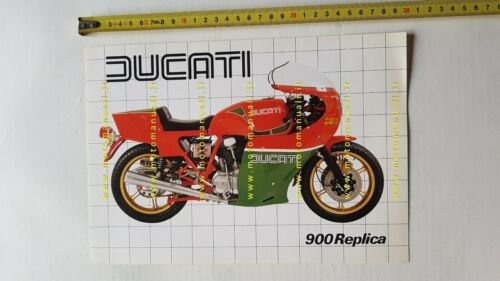 Ducati 900 Mike Hailwood Replica 1981 depliant originale brochure