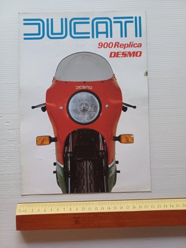 Ducati 900 Mike Hailwood Replica 1982 depliant originale italiano