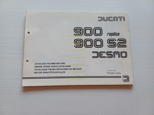 Ducati 900 Mike Hailwood Replica-900 S2 1983-84 catalogo ricambi MOTORE …
