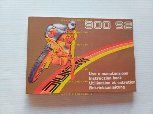 Ducati 900 S2 1982 manuale uso manutenzione libretto istruzioni originale