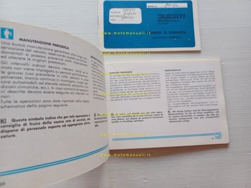 Ducati 900 S2 1982 manuale uso manutenzione libretto istruzioni originale