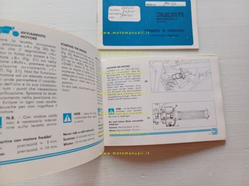 Ducati 900 S2 1982 manuale uso manutenzione libretto istruzioni originale