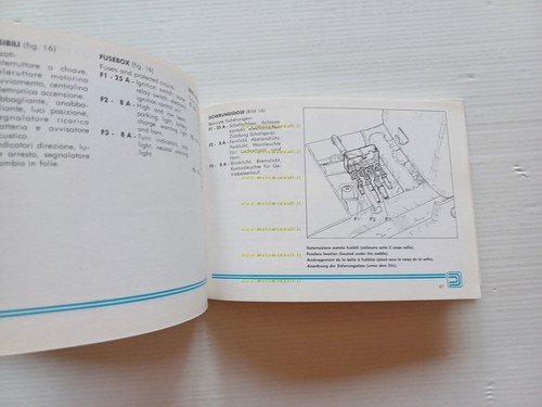 Ducati 900 S2 1982 manuale uso manutenzione libretto istruzioni originale
