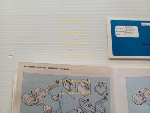 Ducati 900 S2 1982 manuale uso manutenzione libretto istruzioni originale