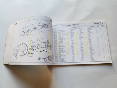Ducati 900 S2 Desmo 1983 catalogo ricambi originale spare parts …