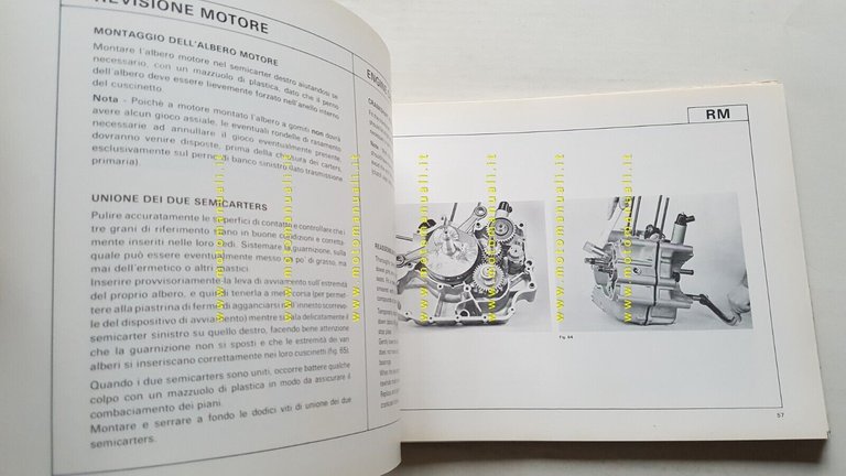 Ducati 900 SD Darmah 1978 manuale officina ITALIANO originale