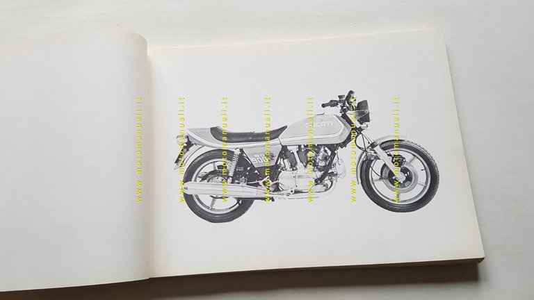 Ducati 900 SD Darmah 1978 manuale officina ITALIANO originale