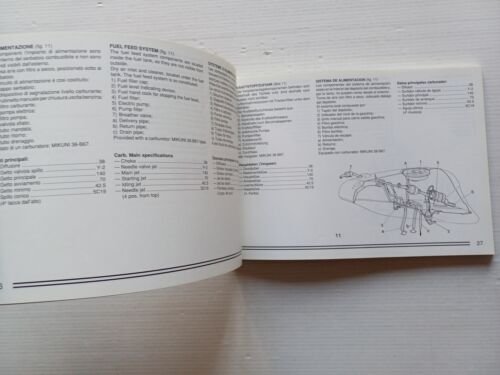 Ducati 900 Supersport 1992 manuale uso manutenzione libretto istruzioni original