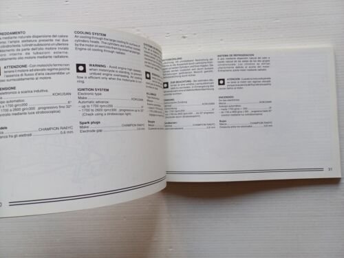 Ducati 900 Supersport 1992 manuale uso manutenzione libretto istruzioni original