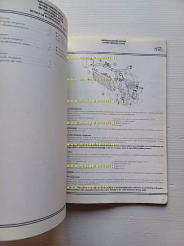 DUCATI 907 i.e. 1990 AGGIORNAMENTO manuale officina 906 Paso originale