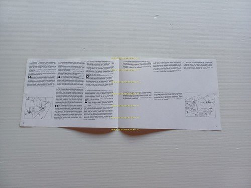 Ducati 916 - 748 supplemento originale manuale uso per montaggio …