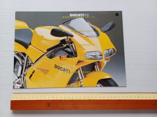 Ducati 916 depliant originale