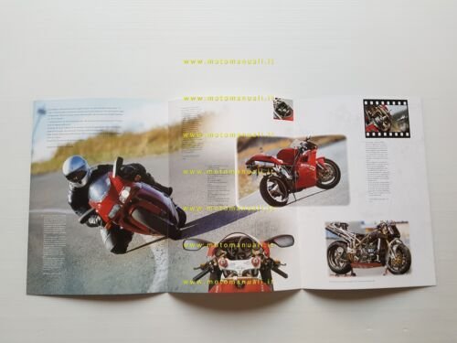 Ducati 916 Desmoquattro 1996 Kocinsky depliant originale