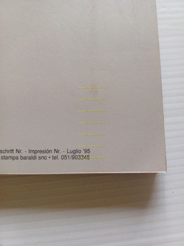 Ducati 916 S.P.-Senna- Biposto- 748 S.P. 1995 manuale uso manutenzione …