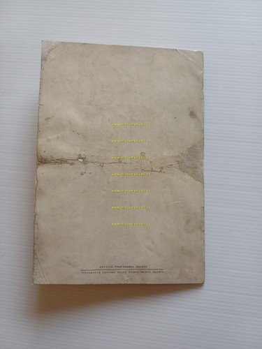 Ducati 98 anni 50 manuale uso manutenzione libretto originale italiano