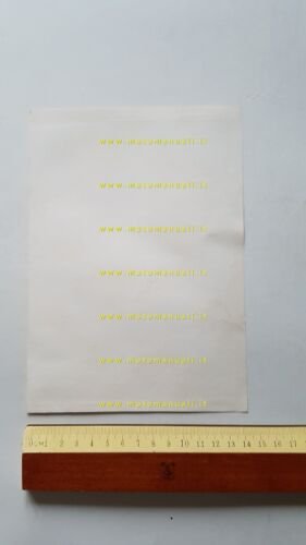 Ducati 98 depliant ITALIANO originale