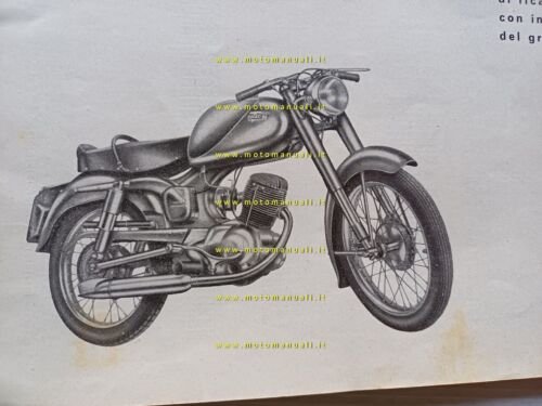 Ducati 98 T Turismo 1956 catalogo ricambi originale spare parts …