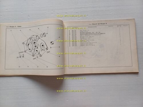 Ducati 98 TL Turismo Lusso catalogo ricambi originale