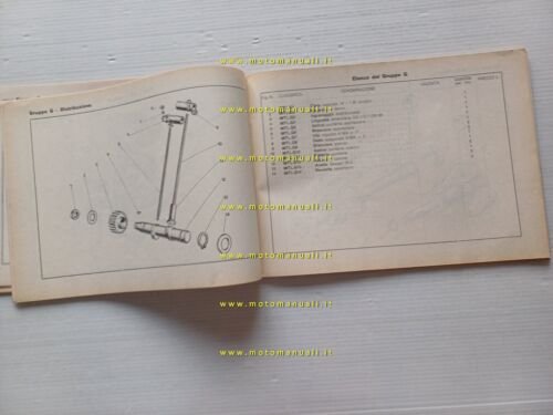 Ducati 98 TL Turismo Lusso catalogo ricambi originale