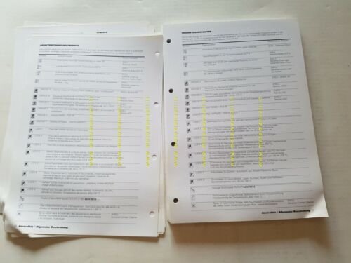 DUCATI 996 2000 manuale officina FRANCESE TEDESCO originale WORKSHOP MANUAL