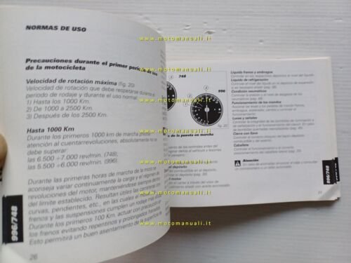 Ducati 996-748 -Monster 900-750 -SS 900-750- ST4 1999 manuale uso …