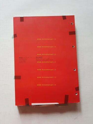 DUCATI 996 R 2001 manuale officina originale ENGLISH JAPANESE WORKSHOP …