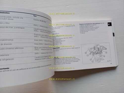 Ducati 996 R 2001 manuale uso libretto istruzioni SPAGNOLO GIAPPONESE …