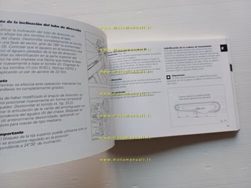 Ducati 996 R 2001 manuale uso libretto istruzioni SPAGNOLO GIAPPONESE …