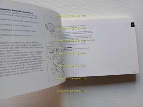 Ducati 996 R 2001 manuale uso manutenzione libretto istruzioni originale